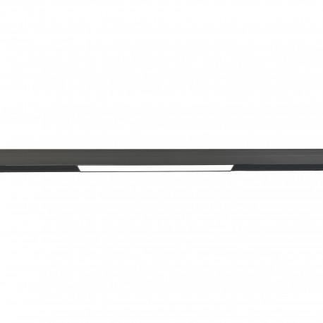 Lampa liniowa led KOMATSU - 300 mm - na szynę 48V - czarny - 3000K - Antigo