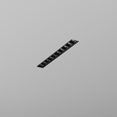 RAFTER points 80 LED L wpuszczany czarny Aqform