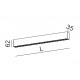 Aqform RAFTER points LED natynkowy 138mm