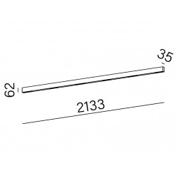 Aqform RAFTER points 94 LED section natynkowy