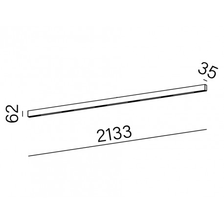 Aqform RAFTER points 94 LED section natynkowy