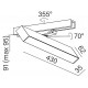 Aqform RAFTER LED track 430mm