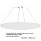 Lampa wisząca GANDRA short niska 60x30cm Antigo