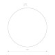 Kinkiet RING LED GOLD WOOD 3000K Nowodvorski Lighting