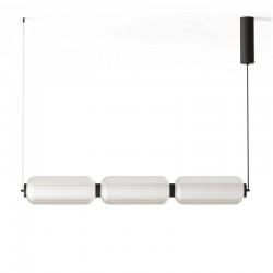 Lampa wisząca ELMA L czarna Aromas