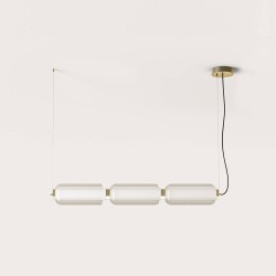 Lampa wisząca ELMA L czarna Aromas