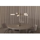 Lampa wisząca ISON 5 czarna Aromas