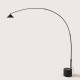 Lampa podłogowa HINOO czarna Aromas