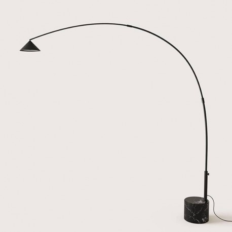 Lampa podłogowa HINOO czarna Aromas