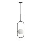 Lampa wisząca ABBACUS czarna Aromas