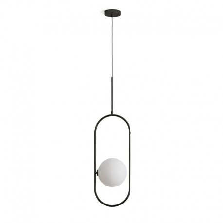 Lampa wisząca ABBACUS czarna Aromas