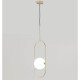 Lampa wisząca ABBACUS czarna Aromas