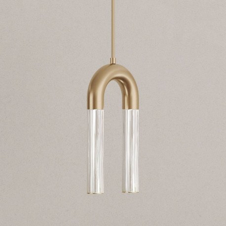 Lampa wisząca IMAN złota Aromas