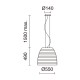 Lampa wisząca Twist D550 Novolux