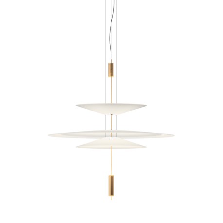 Lampa wisząca Flamingo 1530 złota VIBIA