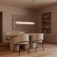 Lampa wisząca SOKO czarna Aromas