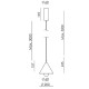Lampa wisząca MARG 20 Aromas