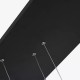 Lampa wisząca Ledowe Okręgi No.8 czarna 180cm Altavola
