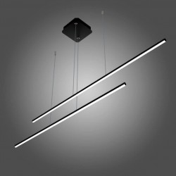 Lampa wisząca LINEA No.2B 100cm czarna Altavola Design