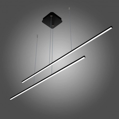Lampa wisząca LINEA No.2B 100cm czarna Altavola Design