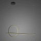 Lampa wisząca Linea No.2 120 40cm 39W czarna Altavola