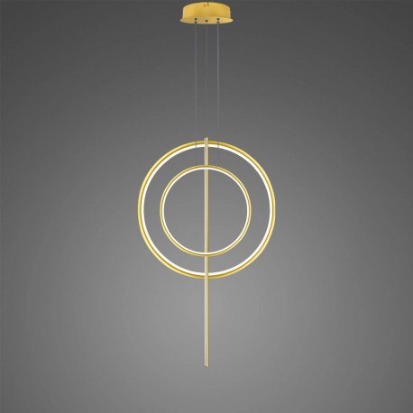 Lampa wisząca Linea No.5 60/40cm złota
