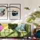 Ledowa Lampa wisząca Aurora No.3 50cm 3k czarna Altavola