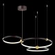 Ledowa Lampa wisząca Aurora No.3 50cm 3k czarna Altavola