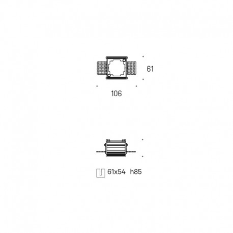 Dota Trimless 40.1 - Rama montażowa Labra