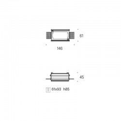 Dota Trimless 40.1 - Rama montażowa Labra