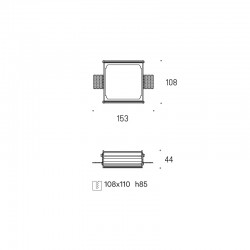 Dota Trimless 40.1 - Rama montażowa Labra