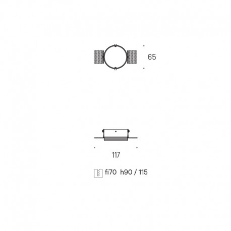 Hedion Pro 16 Trimless - Pierścień montażowy Labra