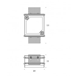 Rama montażowa do lamp Lava WP X1 Labra