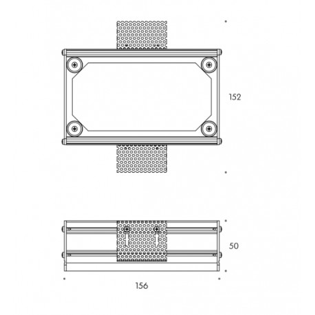 Rama montażowa do lamp Lava WP X1 Labra