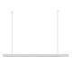 Lampa LED Liniowa Biurowa Wisząca 120cm 40W biała