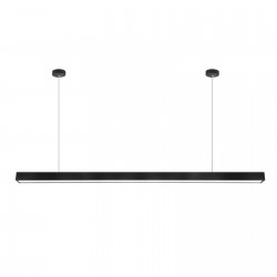 Lampa LED Liniowa Biurowa Wisząca 120cm 40W czarna