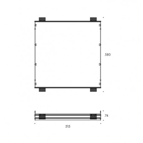 Labra Solid Area WP 5.0 - Rama montażowa