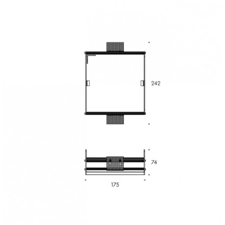 Labra Solid Lightbox WP 185.1 - Rama montażowa