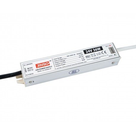 Zasilacz IP67 do taśmy LED – 5 lat gwar – 24V 1A 24W