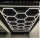 HEXAGON LED 243 x 483 cm 3500K aluminium, modułowy system oświetleniowy autogamma