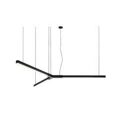 TRIKAL Z1 - lampa wisząca - średnica 134 cm - mosiądz patyna mat - 3000K