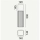 Lampa słupkowa Frigga Norlys 50 cm E27