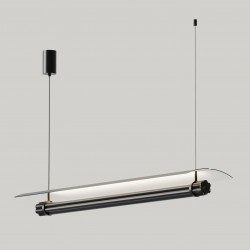 Lampa wisząca ELMA L czarna Aromas