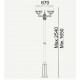 Lampa słupowa Norlys Bologna