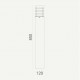 Lampa słupkowa Halmstad 85 cm Norlys
