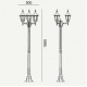 Lampa słupowa Rimini Norlys