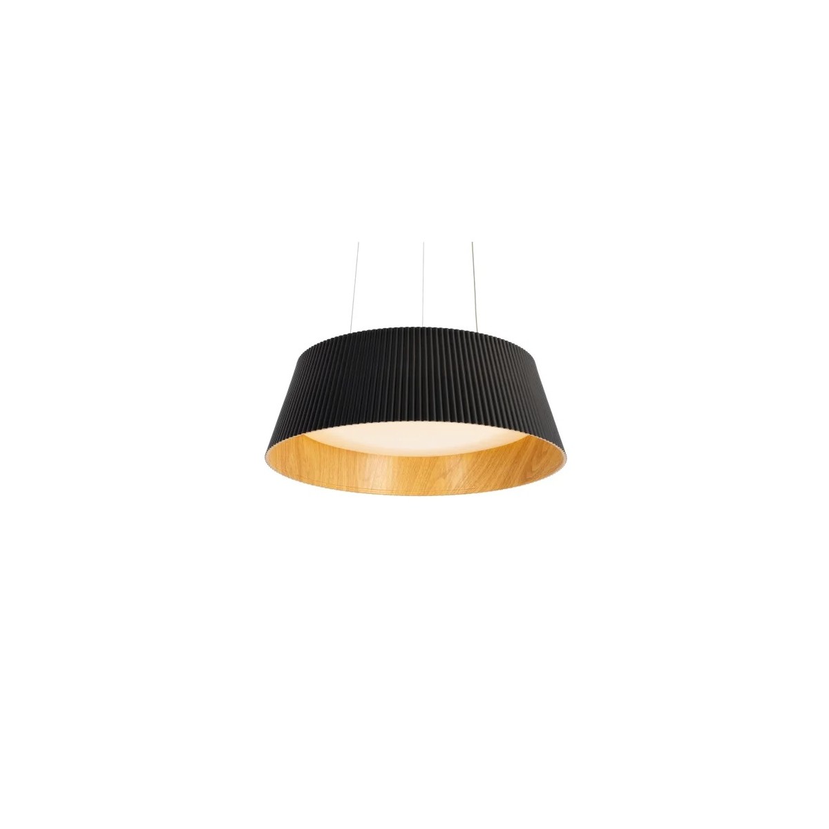 Maxlight Lampa Wisząca Fabio 36W Czarna