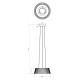 Maxlight Lampa Wisząca Fabio 36W Czarna