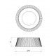 Maxlight Lampa Wisząca Fabio 36W Czarna