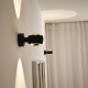 S.LUCE BEAM Up & Down – lampa ścienna LED ze szklanymi soczewkami, ściemniana, G9